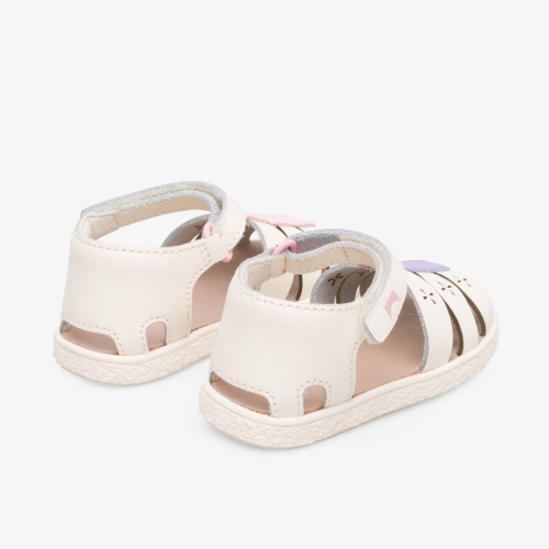 Camper Twins Kids Sandals US-39099 Light Pink / Purple Sale Clearance